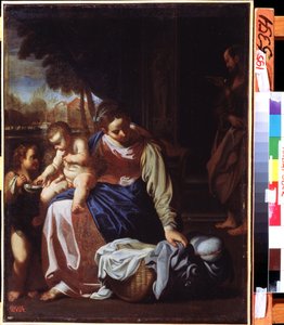 The Holy Family by Annibale Carracci
