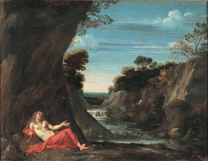 Landscape with the Penitent Magdalene, Between 1601 and 1641