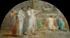 Apparition of Saint Didacus above His Sepulchre by Annibale Carracci