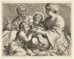 Madonna and Child with Saints Elizabeth and John the Baptist