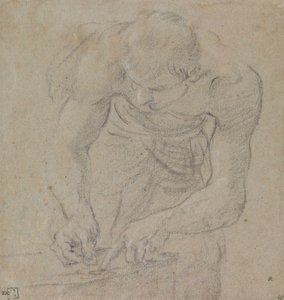 Man Counting Coins by Annibale Carracci