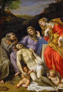 Pieta by Annibale Carracci