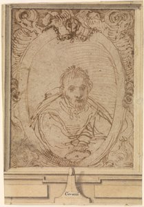 Self-Portrait by Annibale Carracci