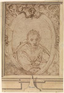 Self-portrait by Annibale Carracci