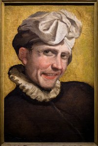 Head of a Laughing Man by Annibale Carracci