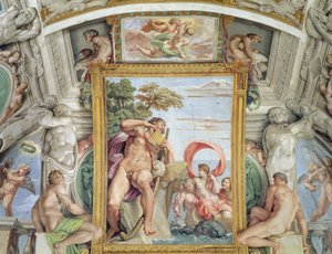 Galleria di Carracci, Polyphemus and Galatea (detail)