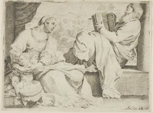 The Holy Family with Saint John the Baptist