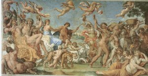 The Triumph of Bacchus and Ariadne by Annibale Carracci