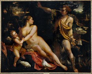 Venus, Adonis and Cupid