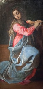 Virgin of Annunciation by Annibale Carracci