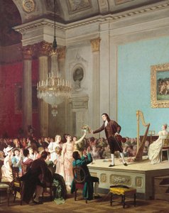 The First Triumph of Paganini, ca 1890 by Annibale Gatti