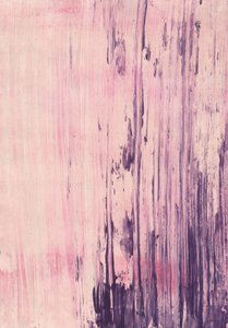 Abstract Pink Purple Strokes by Annick