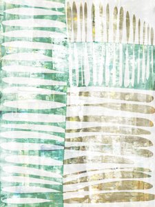 Organic Teal Geometry