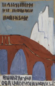 Design for the Art Museum of the State Art School by Anny Dollschein