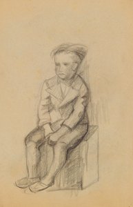 Seated Boy (recto)