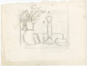 Still Life - Sketch by Anny Dollschein