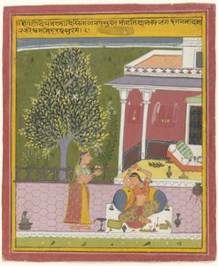 A Woman Pining for Her Lover by Anonymous