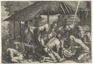 Adoration of the Shepherds with Sleeping Shepherd Boy