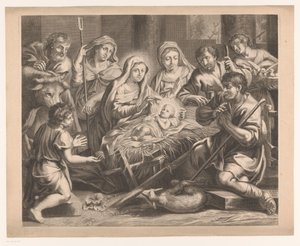 Adoration of the Shepherds by Anonymous
