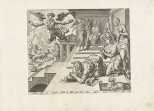 Farewell of the Archangel Raphael (series title: Story of Tobias) by Anonymous