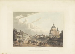 Removal of French Cannons through Waterloo by Anonymous