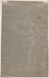 Allegorical Figure (verso) by Anonymous