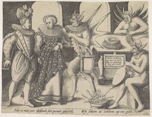 Allegory of the Ruff as Devil