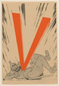 Anti-Jewish Caricature, ca. 1943-1944 by Anonymous