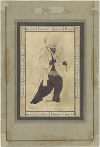 Bearded Man with a Vase in His Arms