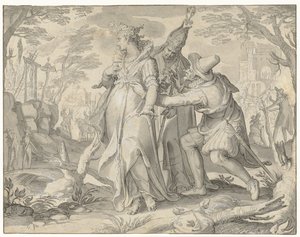 Threats to the Netherlands (Allegories of the Dutch Revolt) by Anonymous