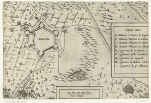 Siege and Capture of Lingen by Spinola, 1605 by Anonymous