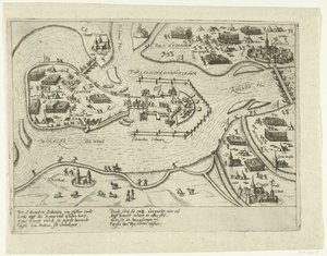Siege of Schenkenschans by the Spaniards, 1599 by Anonymous