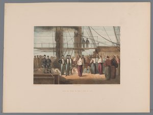Visit of the Prince of Fisen on Board the Paddle Steamer Zr.Ms Gedeh by Anonymous