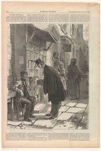 Book Stall in New York by Anonymous