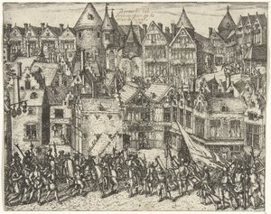 Calvinist Riot in Antwerp Suppressed, 1567 by Anonymous