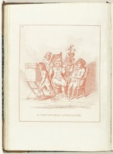 Committee for Foreign Affairs, 1795 Il Comitato degli Affari Esteri (title on object) Hollandia Regenerata (Italian copy) (series title) La rigenerazione dell
