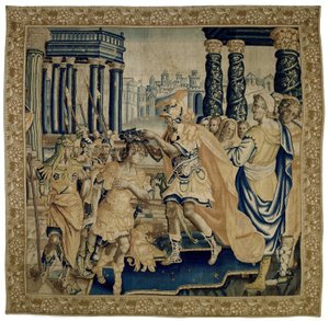 Coriolanus Receiving the Laurel Wreath by Anonymous