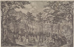 David and Abigail by Anonymous