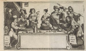 The Frenchman and the Dutchman, 1673 by Anonymous