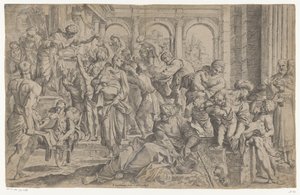 Saint Roch Distributing Alms