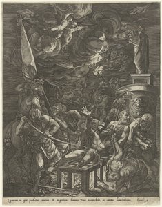 The Martyrdom of St. Lawrence by Anonymous