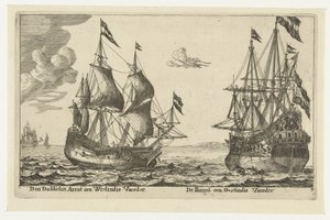 The Ships The Pearl and The Double Eagle by Anonymous