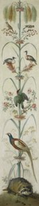 Decorative Depiction with Plants and Animals