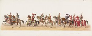 Delft Parade of 1873 (Seventh Plate) (Costumed Parade Held by the Members of the Delft Student Corps on July 8, 1873, Representing: The Entry of Charles of Egmond, Duke of Guelders, Count of Zutphen, into Arnhem in 1492)