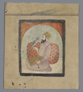 A Hindu Man with a Hawk by Anonymous