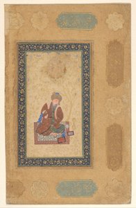 Simply Dressed Person with Writing Materials