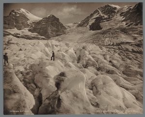 Eiger Glacier Northwest of the Eiger in Switzerland