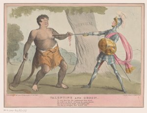 English Political Cartoon, 1835