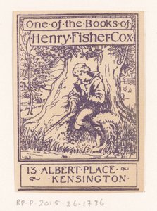 Ex Libris of Henry Fisher Cox