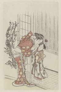 Whispering Woman and Girl